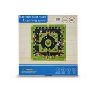 Magnetic Parking Letter Matching Maze
