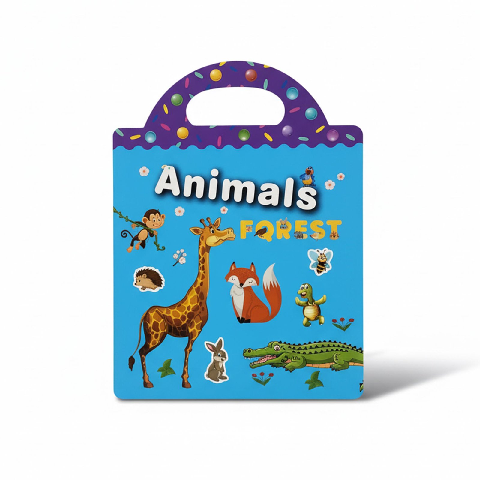 Forest Animals Bubble Stickers Book