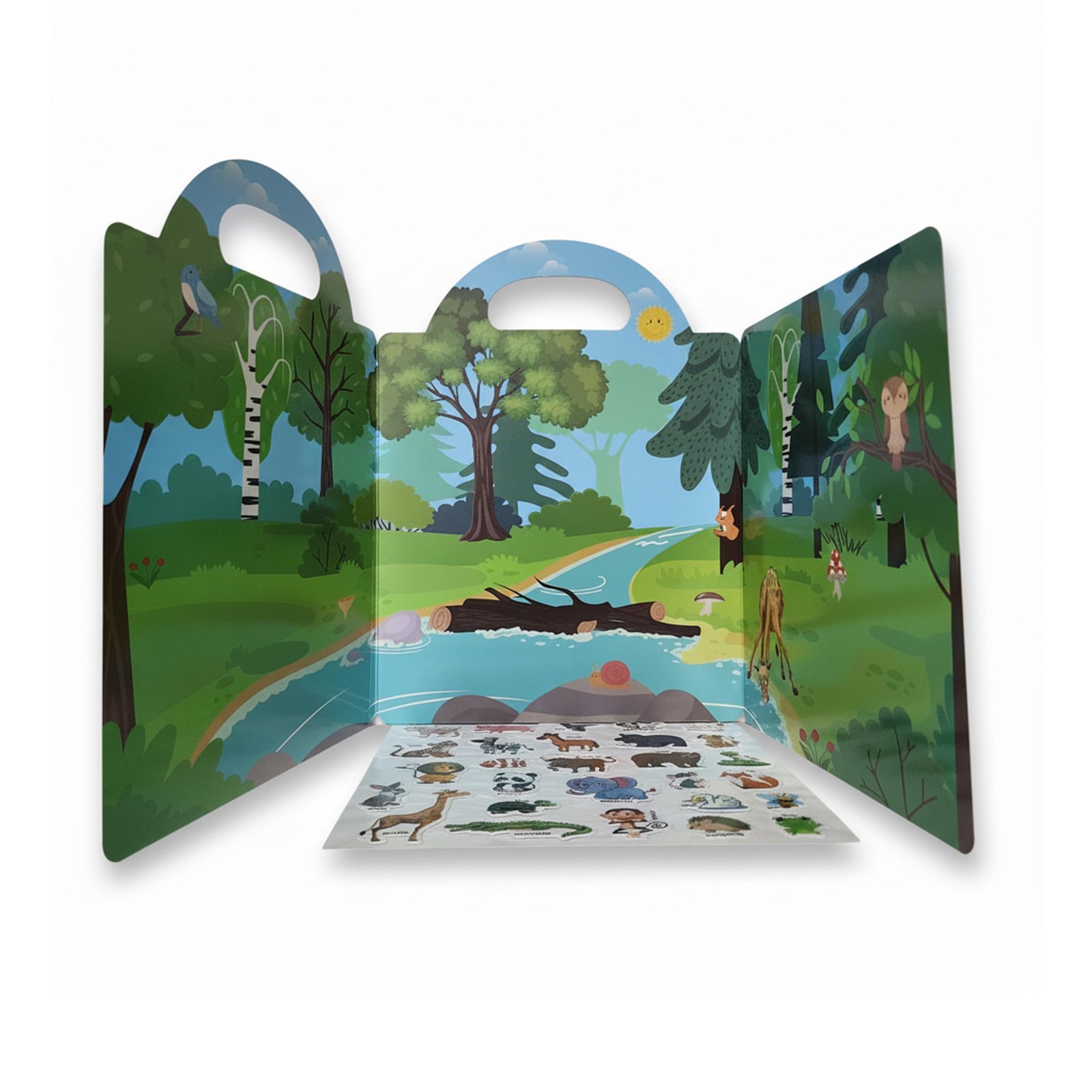Forest Animals Bubble Stickers Book - Image 2