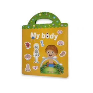 Human Body Bubble Stickers Book
