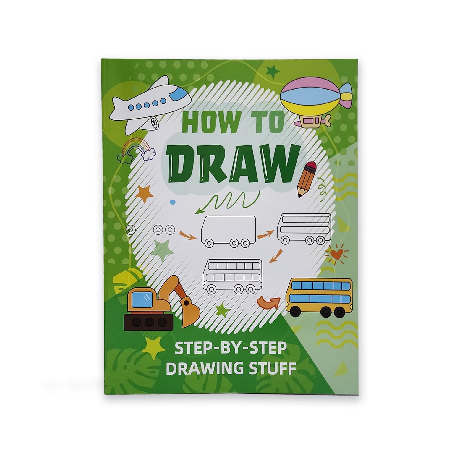 How to Draw Vehicles - Step by Step Guide Booklet