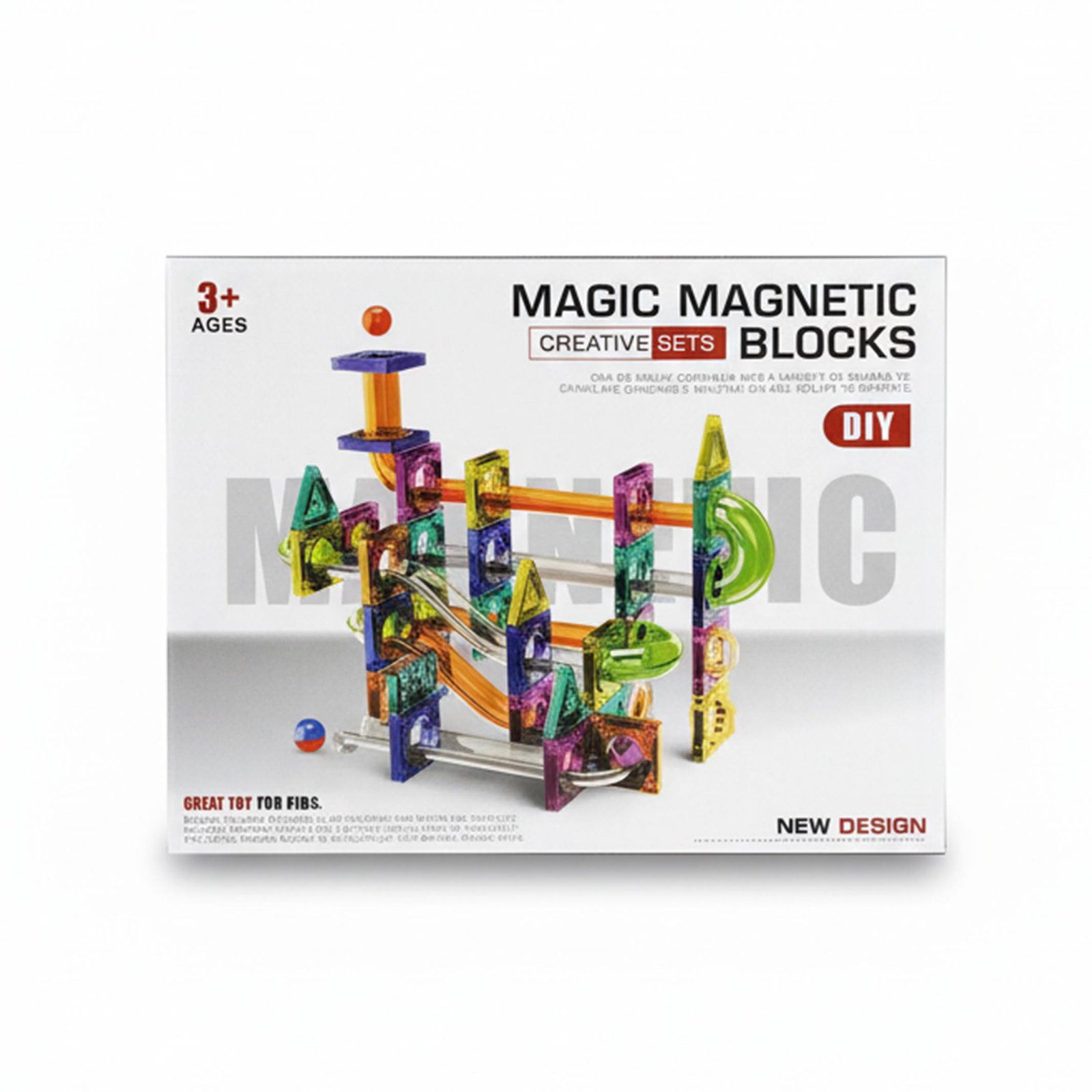 Magnetic Pipe Blocks 160 Pcs - Image 2