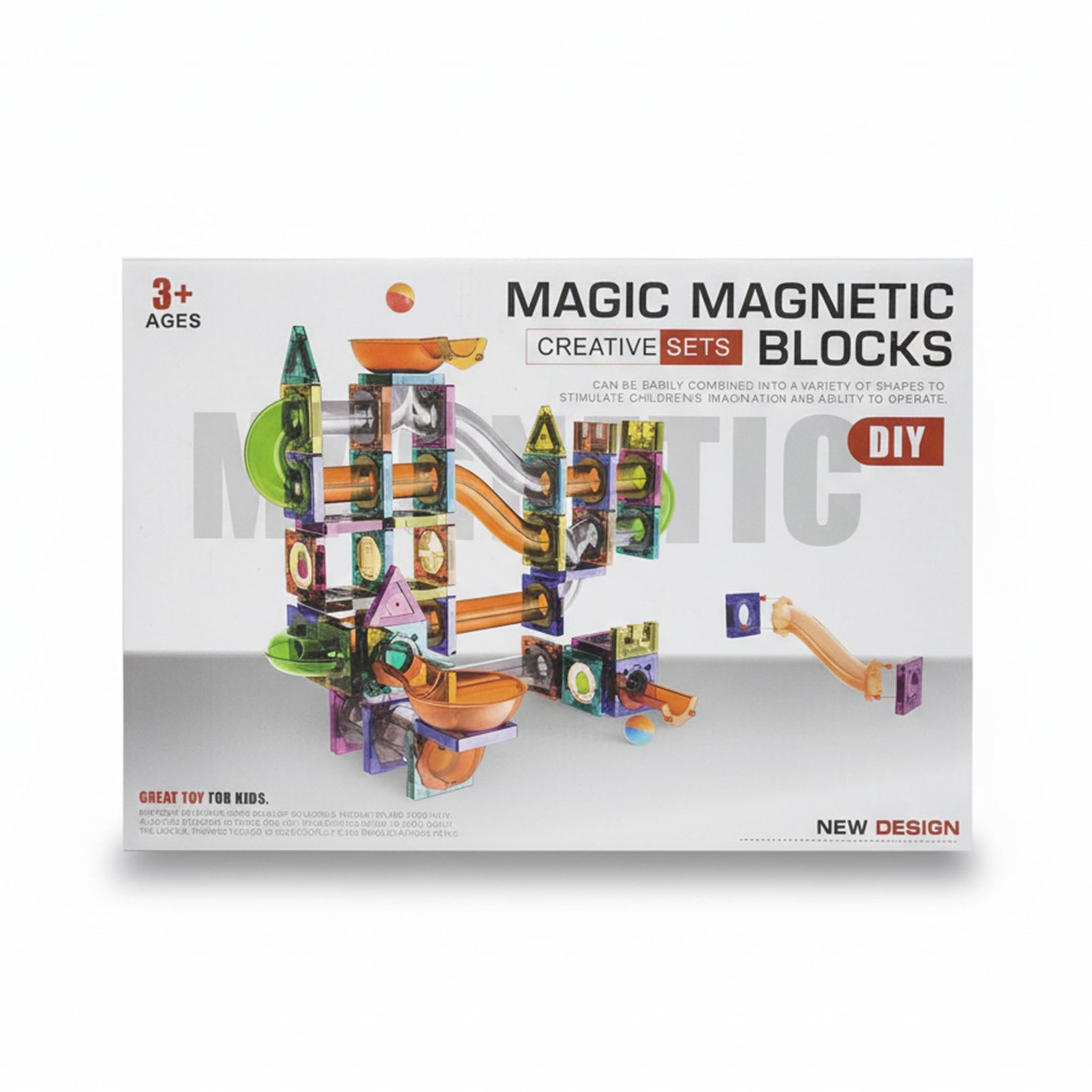 Magnetic Pipe Blocks 265 Pcs - Image 2