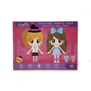 Educational Magnetic Puzzle - Beautiful Girl